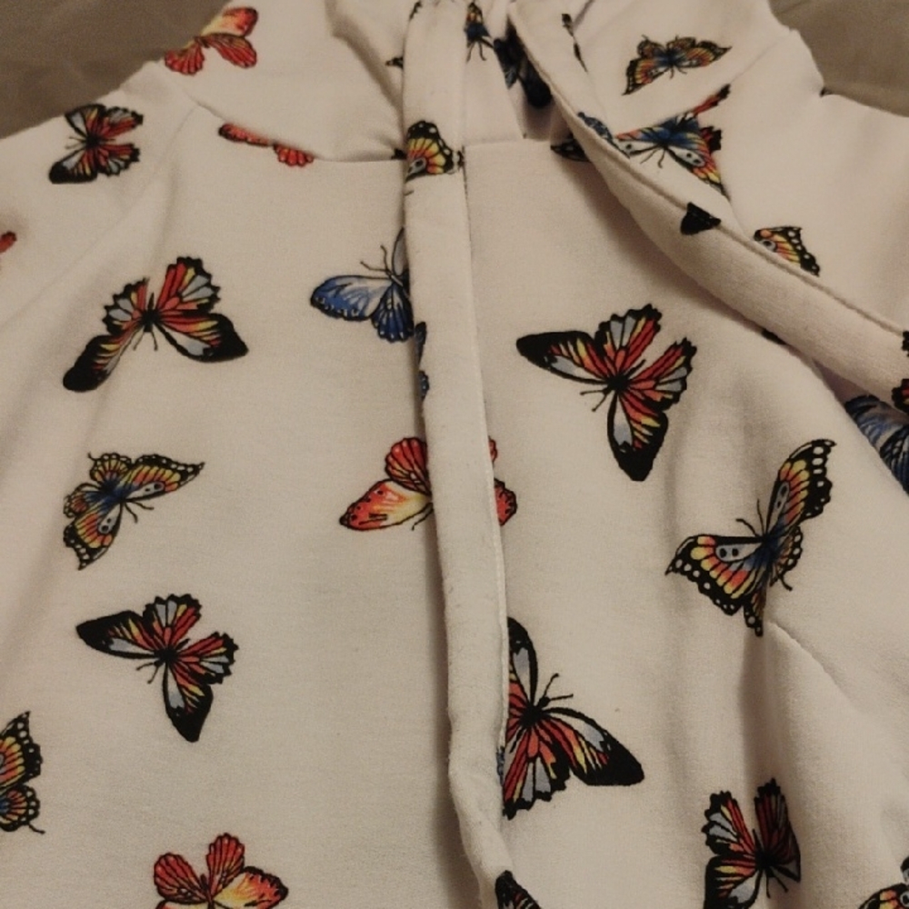Butterfly Print Hoodie